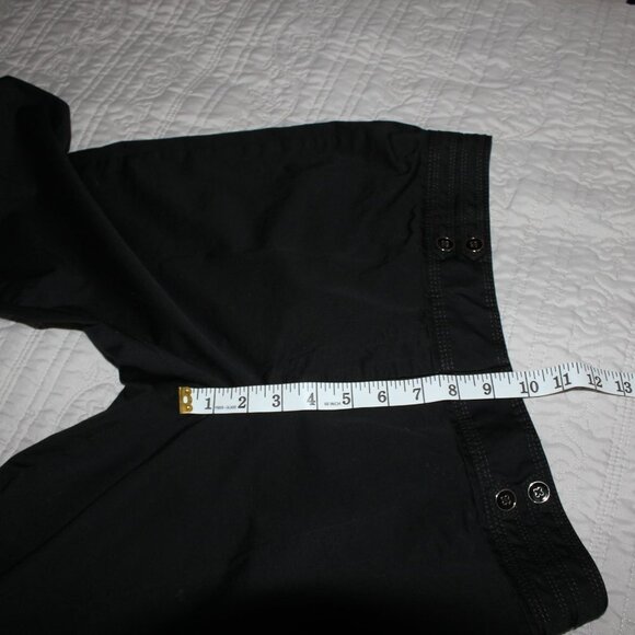 White House Black Market Pedal Pushers Size 8 Black - Picture 8 of 9